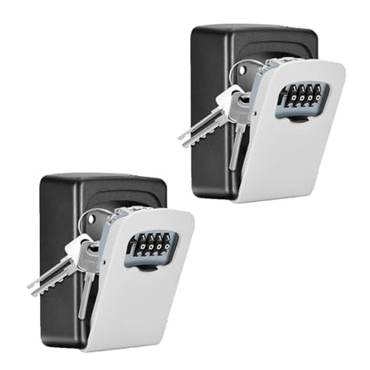Key Lock Box Wall Mounted (Grey / 2)