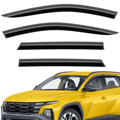 Extra Durable Window Deflectors in (For Hyundai Tucson 22-26)