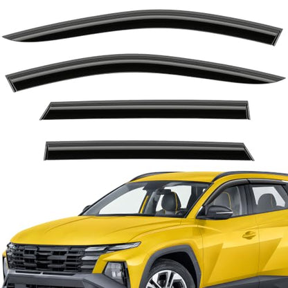 Extra Durable Window Deflectors in (For Hyundai Tucson 22-26)