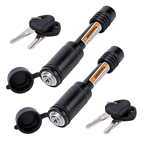 Trailer Hitch Locks (2-3/4" Pin / Keyed Alike 2pack)