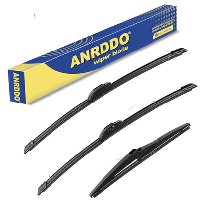 3 Wipers Replacement for 2012 (26"+16"+13" / J-HOOK)