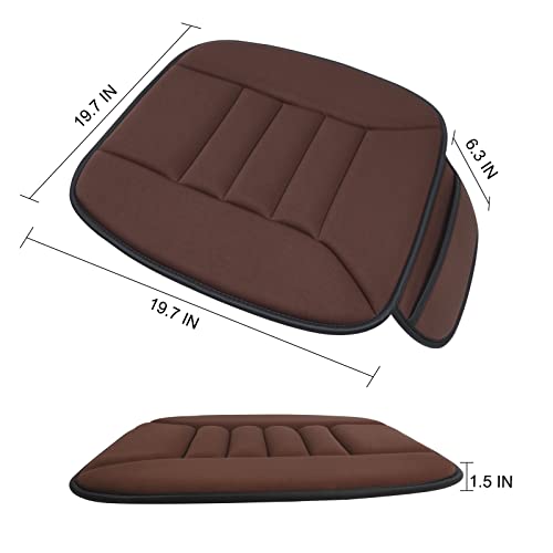 Car Seat Cushion for Driving (Brown)