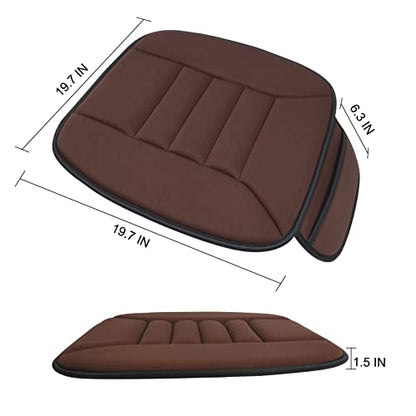 Car Seat Cushion for Driving (Brown)