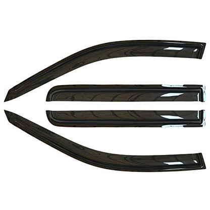 Window Visors UV (97-17 Expedition (Dark Smoke) (Outside))