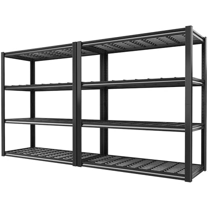 40" W Heavy Duty Garage Shelving Unit Load 2200Lbs (40"W x 19.7"D x 59.9"H)