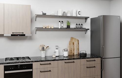 8 in. x 60 in. Stainless Steel Wall Mount Shelf (8 in. x 60 in.)