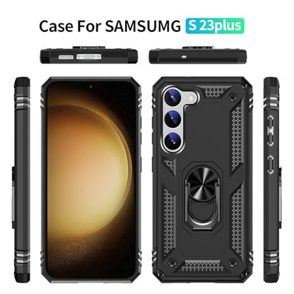 for Samsung Galaxy S23 Plus 5G Case (for S23 Plus 5G / Black)