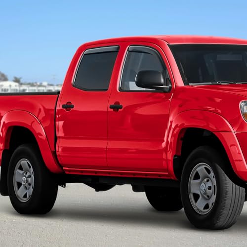 in Channel Extra Durable Rain Guards for Trucks Toyota Tacoma 2005