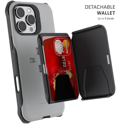 Exec iPhone 16 Pro Max Wallet Case (iPhone 16 Pro Max / Gray)