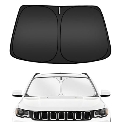 Windshield Sun Shade for Jeep Compass 2017 (for Jeep Compass 2017-2026 2027)