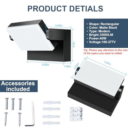 40W LED Outdoor Wall Flood Light