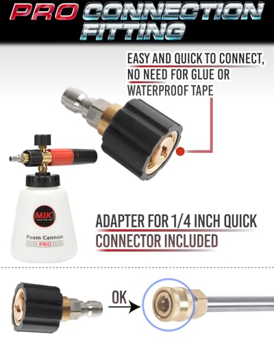 Foam Cannon Pro V2.0 (Pro V2.0 (1/4" Quick Connector) + SOAP Sample)