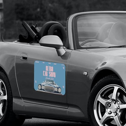Custom Car Magnet for Business 2 Pack (Multiple / 24"x24")