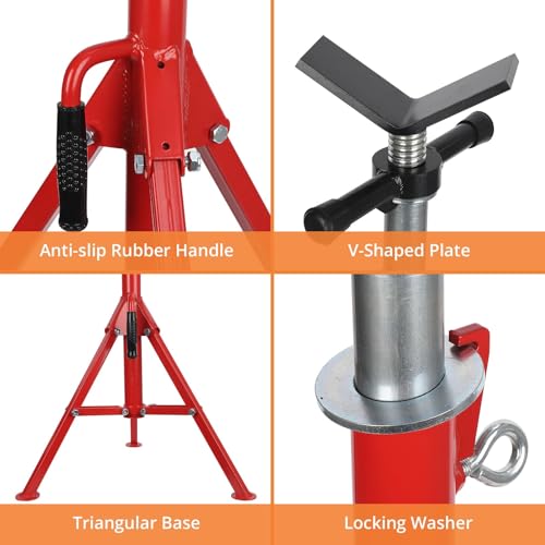 V Head Pipe Jack Stand