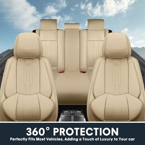 Car Seat Covers Full Set (FULL SET / BEIGE)
