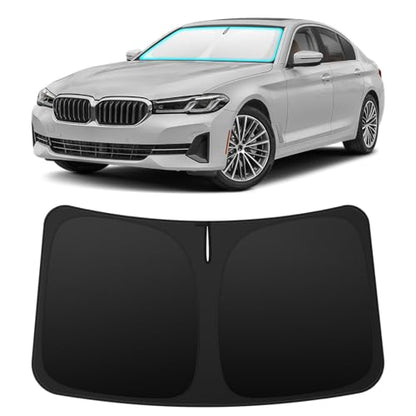 Custom Fit Windshield Sun Shade for BMW 5 Series 2017