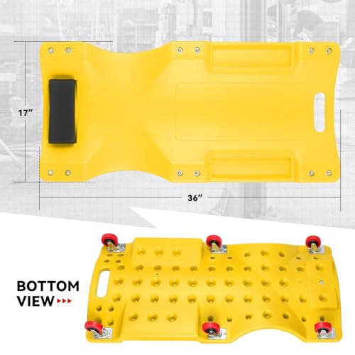 36 in Low Profile Under (Yellow / 36" L)