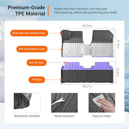 Floor Mats Cargo Mat Compatible with 2022