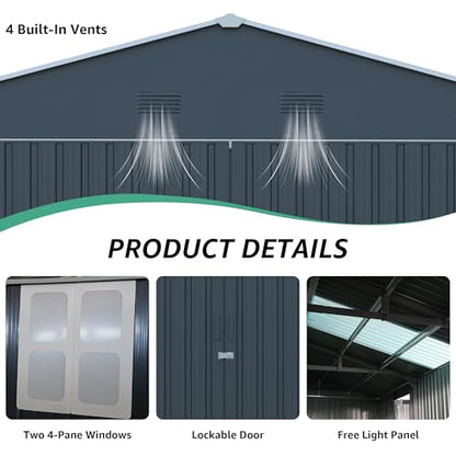 Sheds & Outdoor Storage 13x20ft Upgrade (13x20ft upgrade)