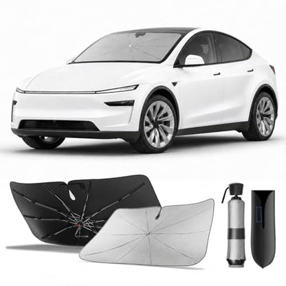 Windshield Sun Shade Umbrella for Tesla Model Y (Tesla Model Y/3)