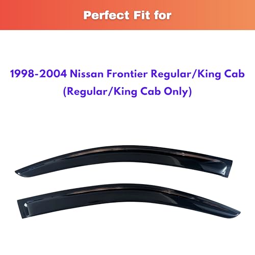Rain Guards Fit for 1998 (1998-2004 Frontier King/Standard Cab)