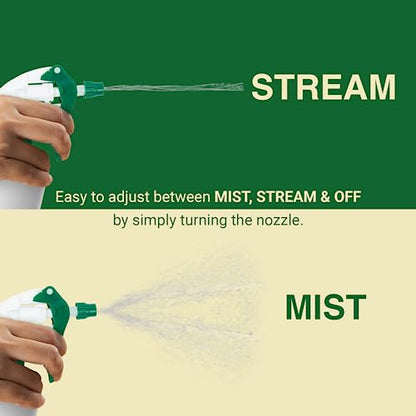 Spray Bottle Nozzle Replacement Tops (6 Pack / Green)