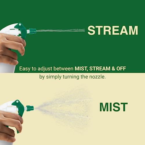 Spray Bottle Nozzle Replacement Tops (24 Pack / Green)