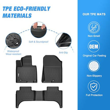 Floor Mats for Hyundai Santa Cruz 2022 2023 2024 2025 2026 (2022-2025 Hyundai Santa Cruz)