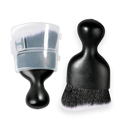 Car Interior Detailing Brush (Black&white With Cap)