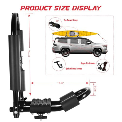 Premium Kayak Roof Rack (Folding - 1 Pair)