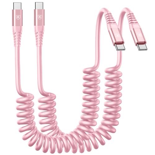 USB C to C Cable 3FT for Car (3FT / Pink)