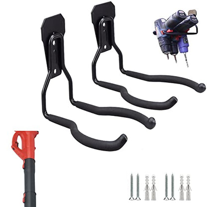 2Pcs Leaf Blower Hanger for Garage (U-Type)