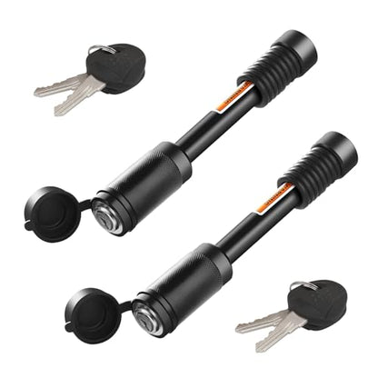 Trailer Hitch Locks (3-1/2pin / Keyed Alike 2pack)