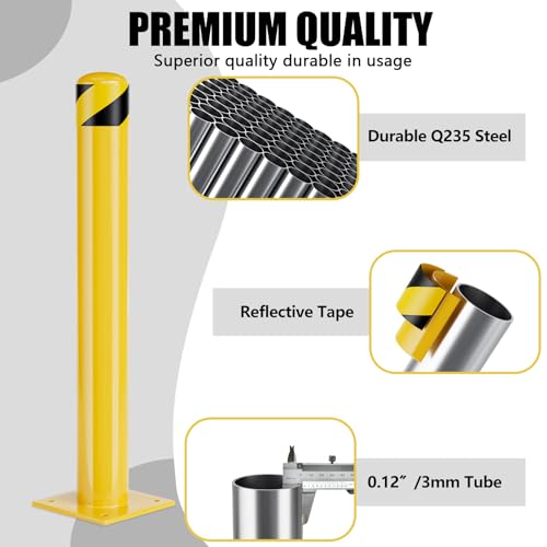 Safety Bollards (48''Hx4.5''D)