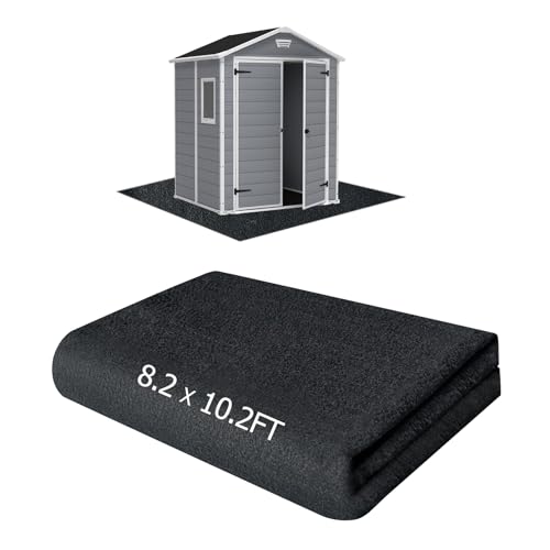 8.2x10.2FT Outdoor Storage Shed Floor Mat (8.2 x 10.2 FT)