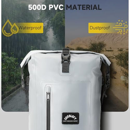 Motorcycle Tail Bag (Stone Grey / 15L)