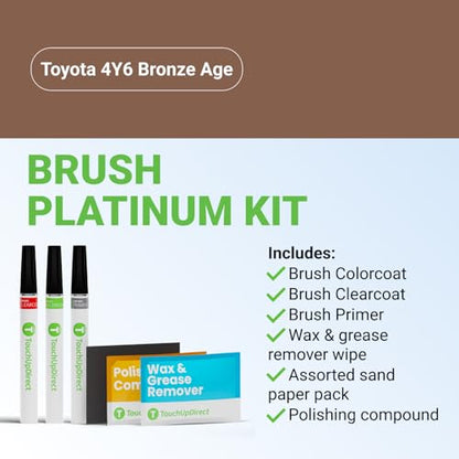 Car Paint Touch Up Brush Kit (Brush - Platinum Kit / Bronze Age)