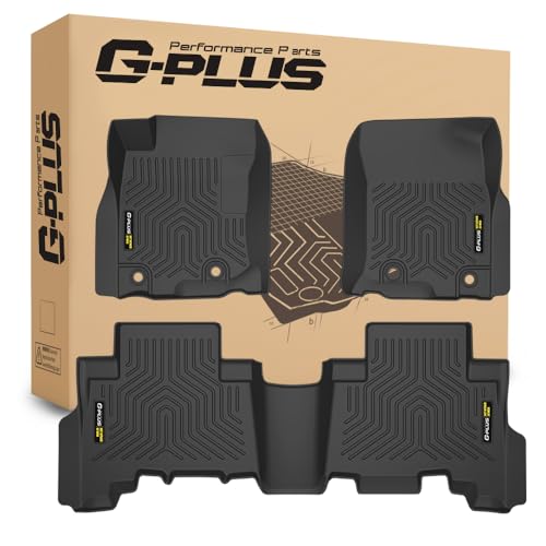 TPE Floor Mats Fit Toyota 4Runner 2013 (13-24|Fit Toyota 4Runner 5-Seat|3PCS)