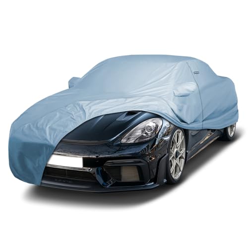 Car Cover All Weather for 2020 (4. Porsche 718 Cayman GT4 2020-2025 / Sky Gray)