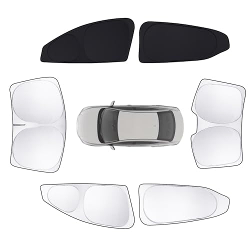 6pcs Car Window Shades for Nissan Sentra 2020 (for Sentra 2020-present)