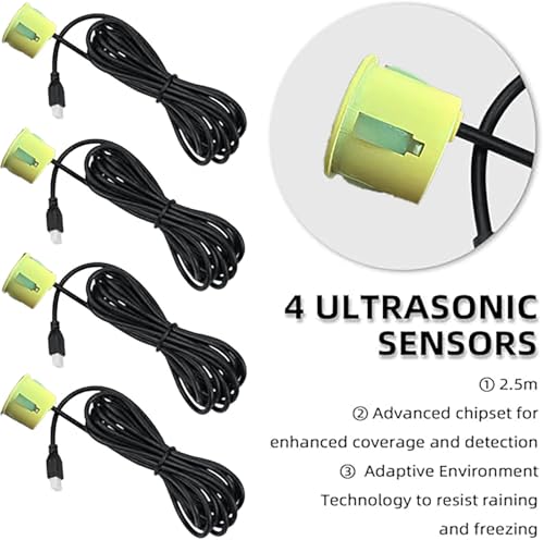 Parking Sensor Kit LCD (Light Yellow)
