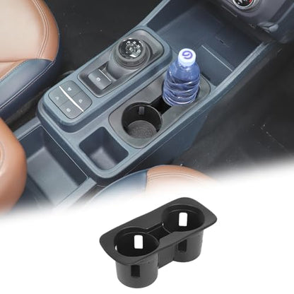 Center Console Cup Holder Insert Compatible with Ford Maverick 2022 (Cup Holder Cover)