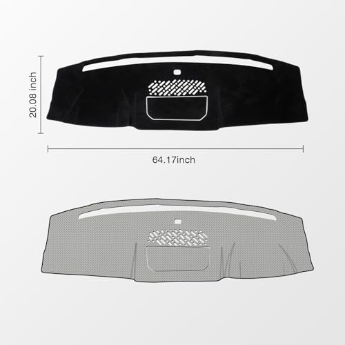 Black Dash Cover for Ford F (F-150 21-26(Black))
