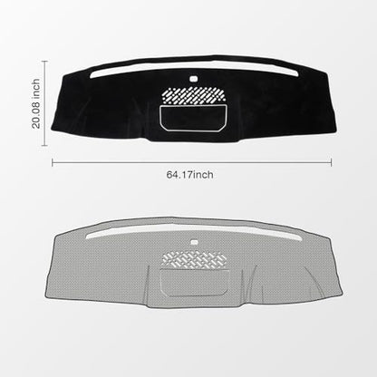 Black Dash Cover for Ford F (F-150 21-26(Black))