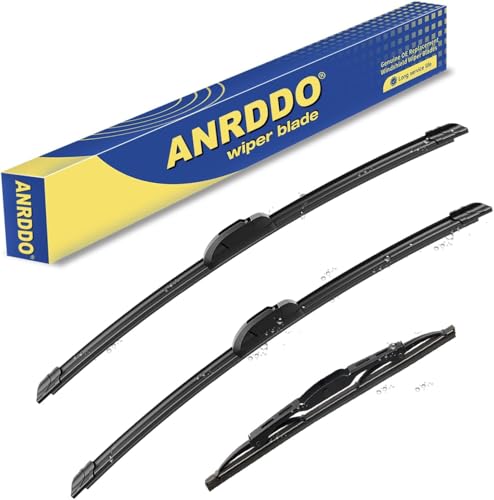 3 Wipers Replacement for 2018 (24"+20"+10")