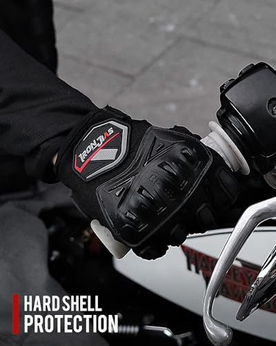 Summer Motorcycle Gloves for Men and Women Touchscreen Biker Gloves (X-Large / 016-Yellow)