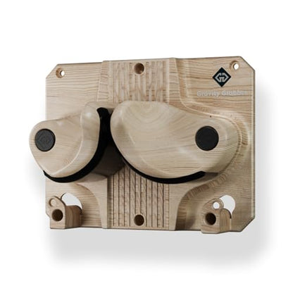 Ultimate Wall Storage Rack for Skis and Snowboards (Light Wood / One Pack)