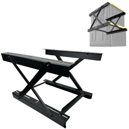Dual Rail Heavy Duty Overhead Garage Storage System (Stacking 2 Bin)