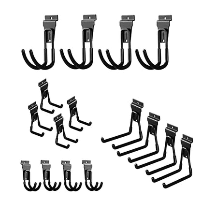 Slat Wall Hanging Hooks (16PC Assortment-A)