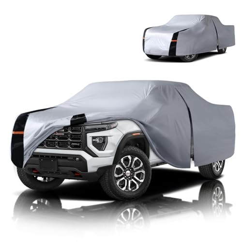Canyon Truck Cover (W.Fit GMC Canyon(2004-2026)Extended/Crew Cab / White Truck Cover)